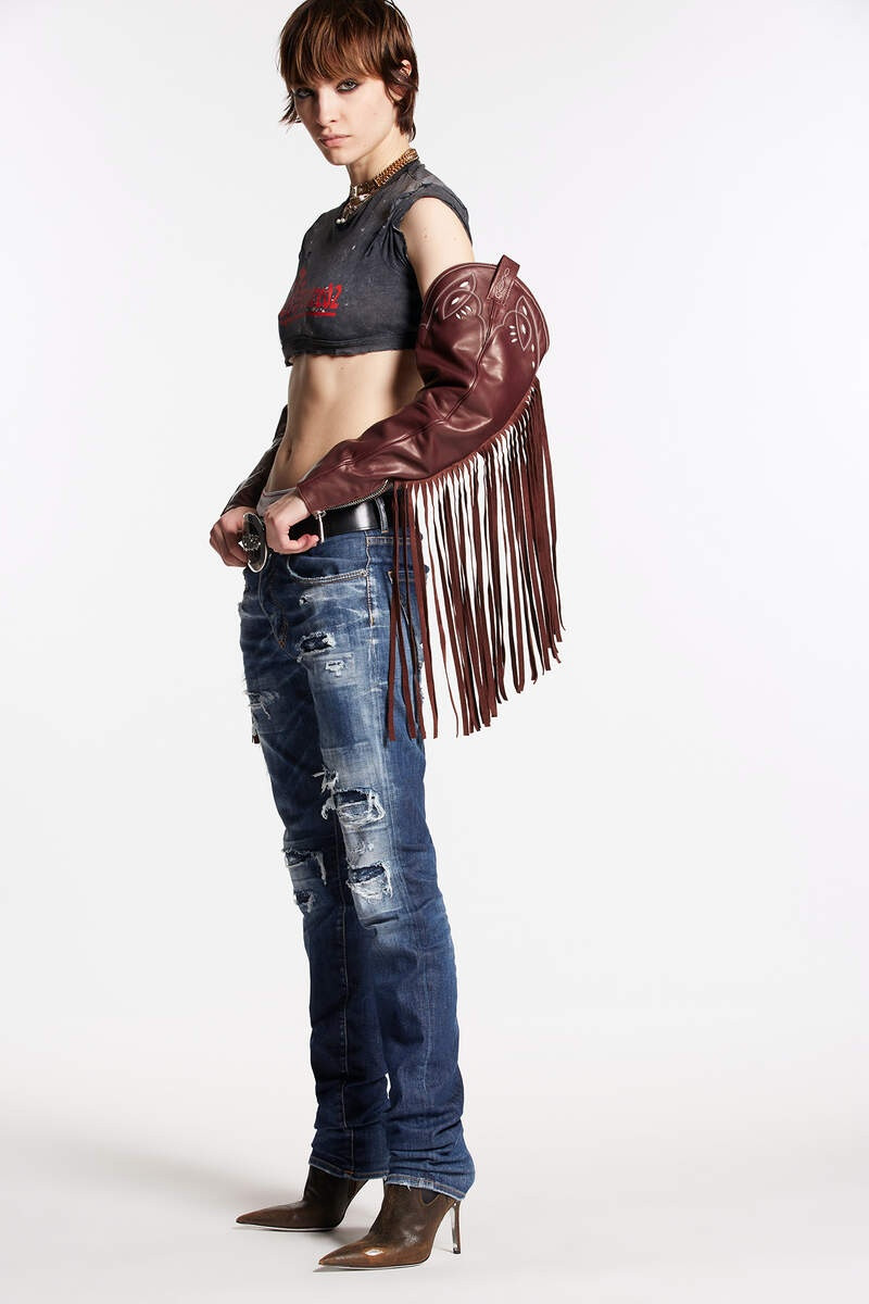 S.S. MEDIUM RIPPED WASH 24/7 JEANS 1