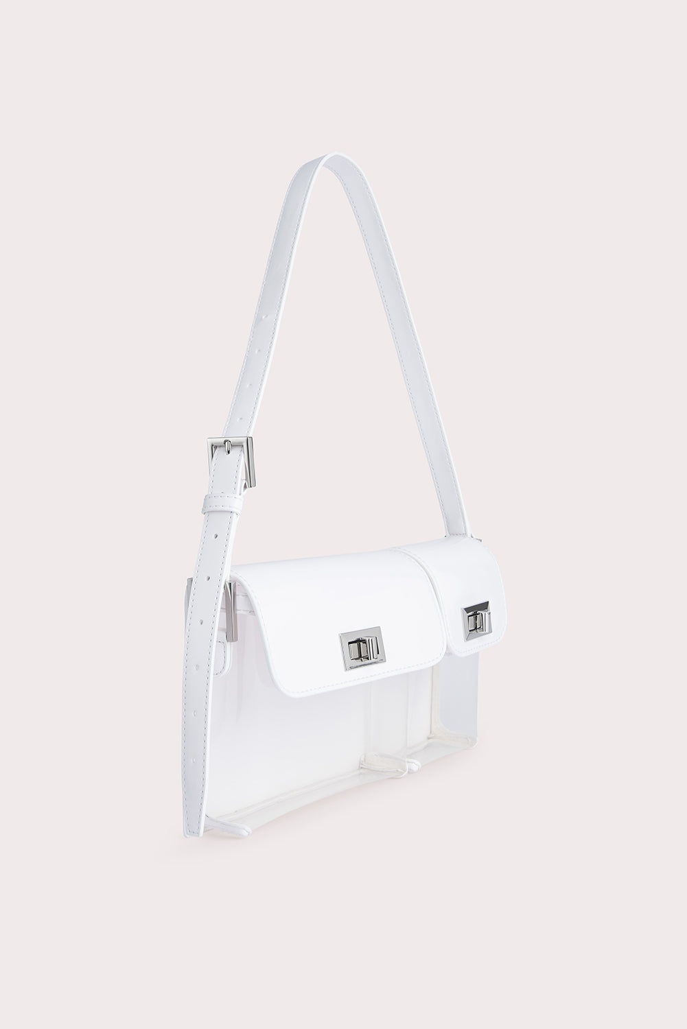 Billy Transparent White PU - 2