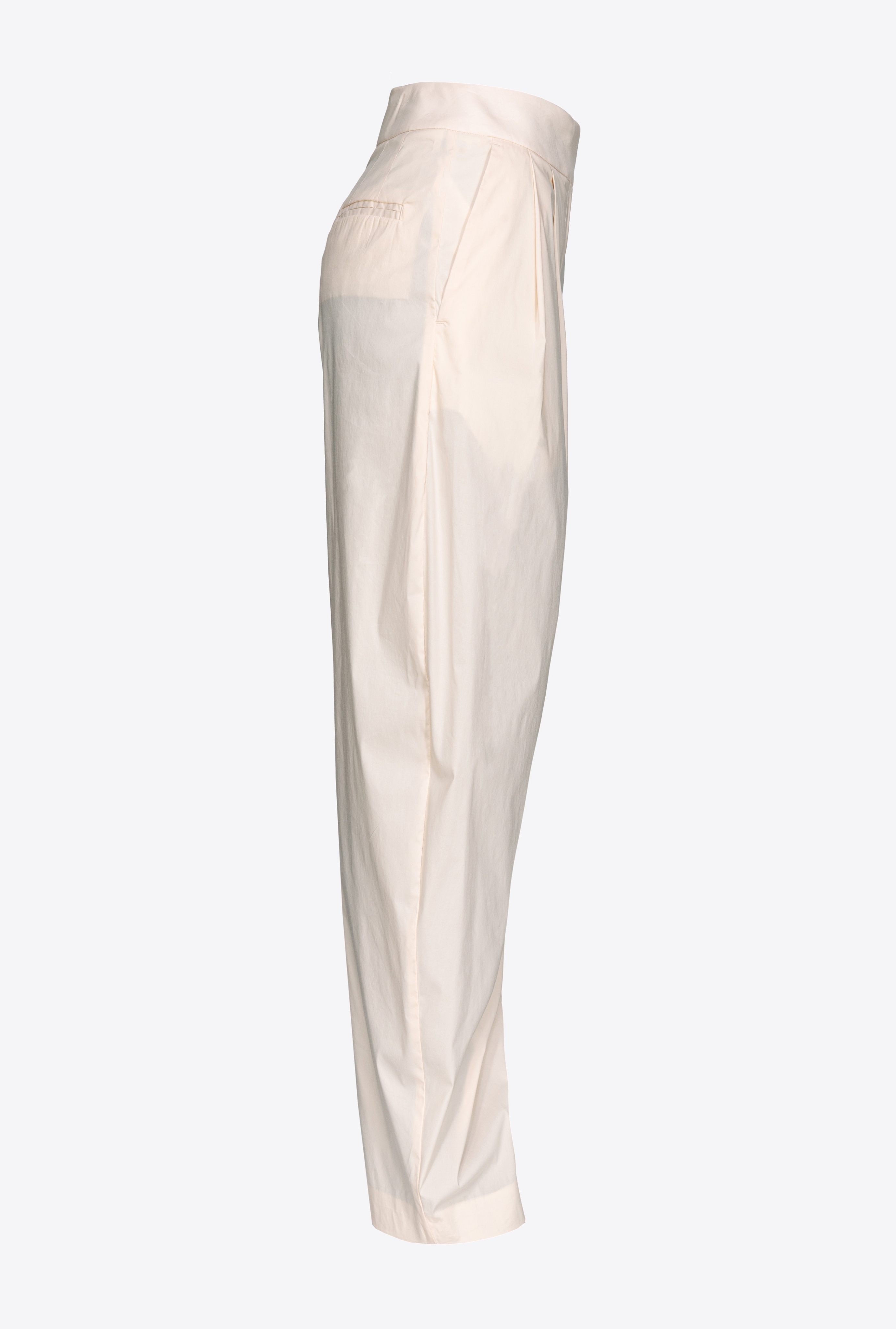 WIDE-LEG TECHNICAL POPLIN TROUSERS - 3