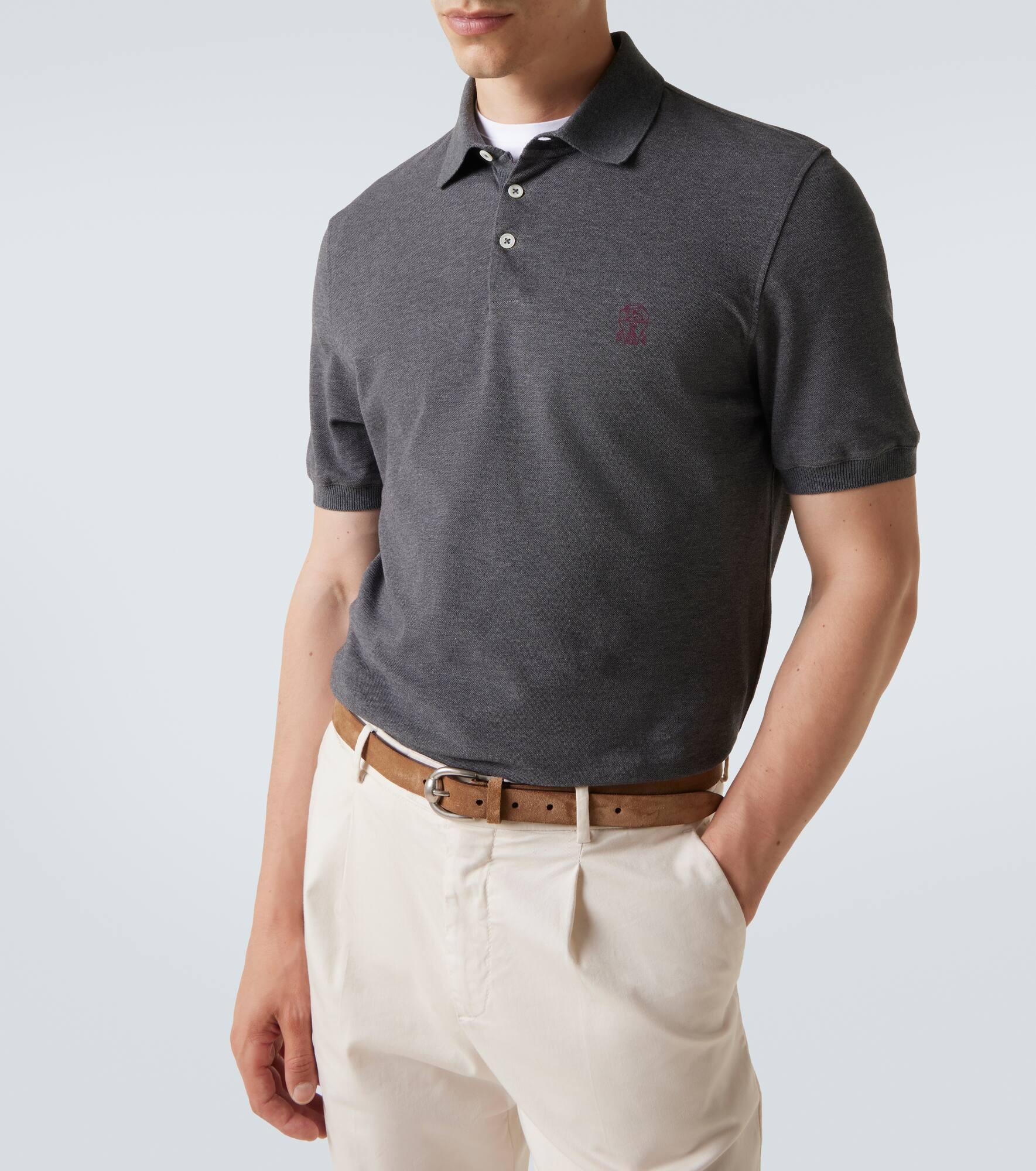 Cotton polo shirt - 5