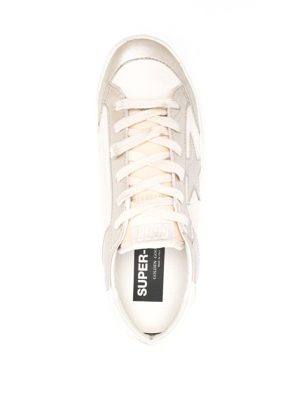 Super-Star panelled leather sneakers - 4