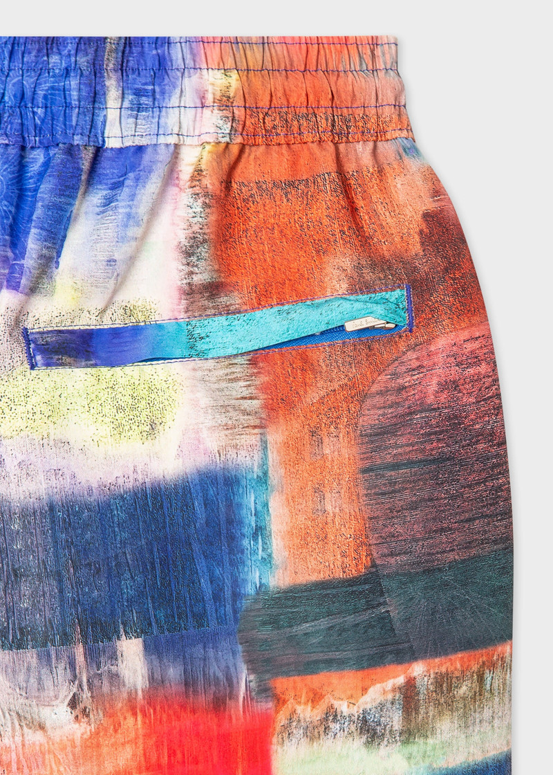 Abstract Swim Shorts 3