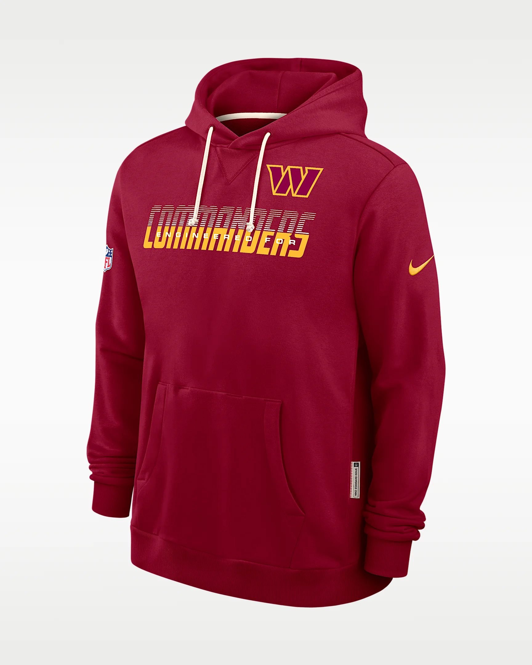 Washington Commanders Sideline Standard Issue Men's Nike Dri-FIT NFL Pullover Hoodie - 1