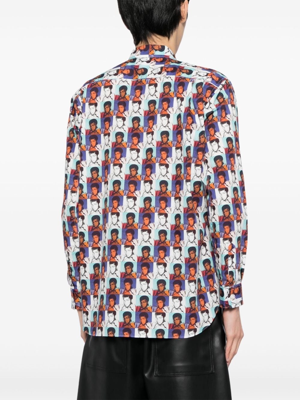 x Andy Warhol Ali cotton shirt - 4