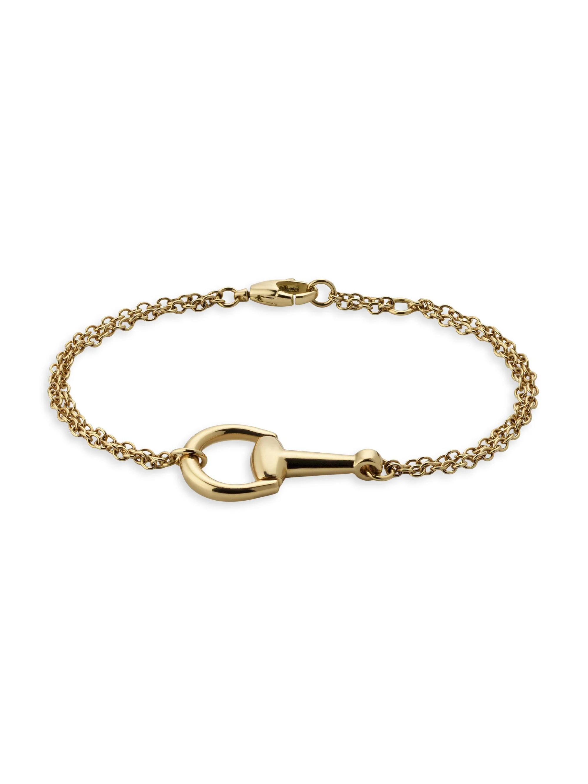 Horsebit 18K Yellow Gold Chain Bracelet - Yellow Gold - 1