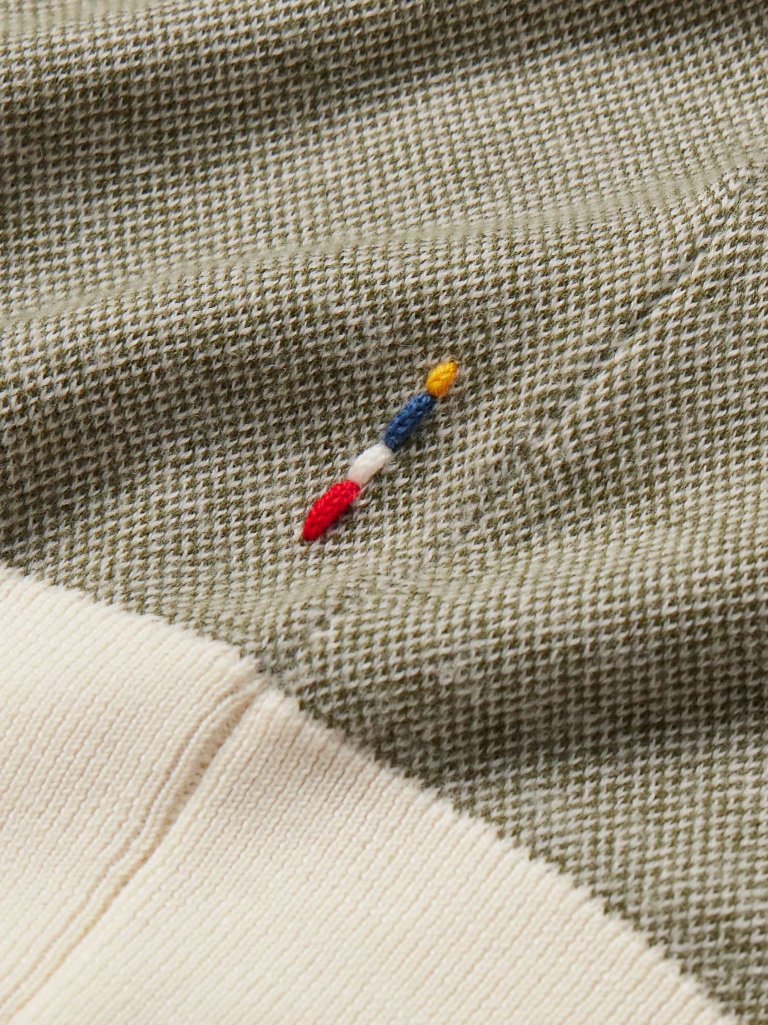 Horton Slim-Fit Merino Wool Polo Shirt - 4