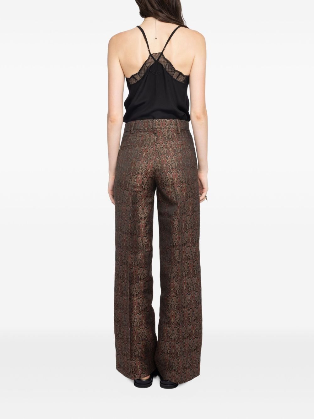 PAnol paisley-pattern trousers - 3