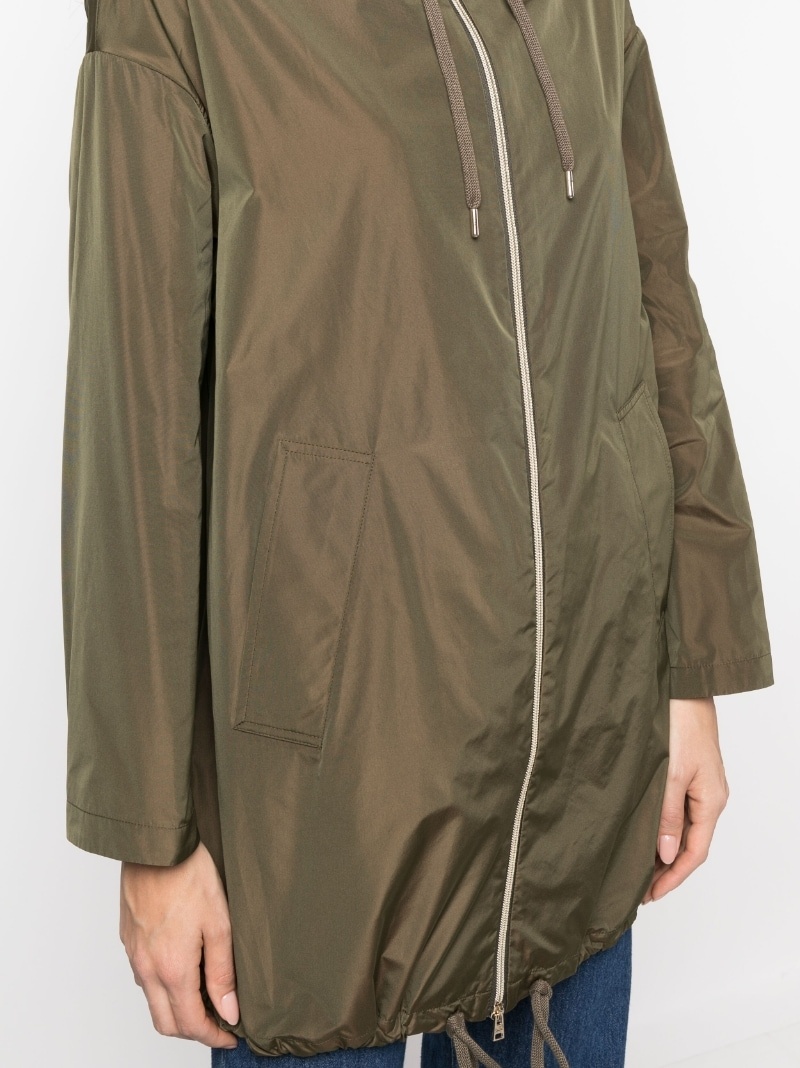 drawstring-design raincoat - 7