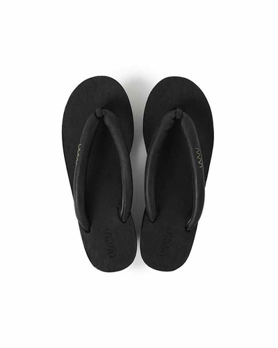 visvim HANA SANDAL-FOLK W BLACK outlook