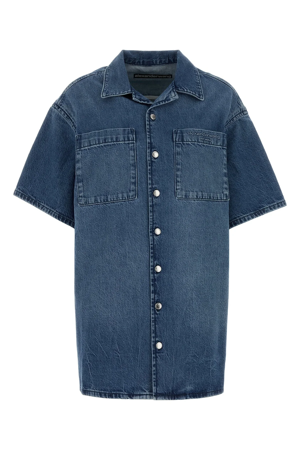 Denim shirt dress - 1