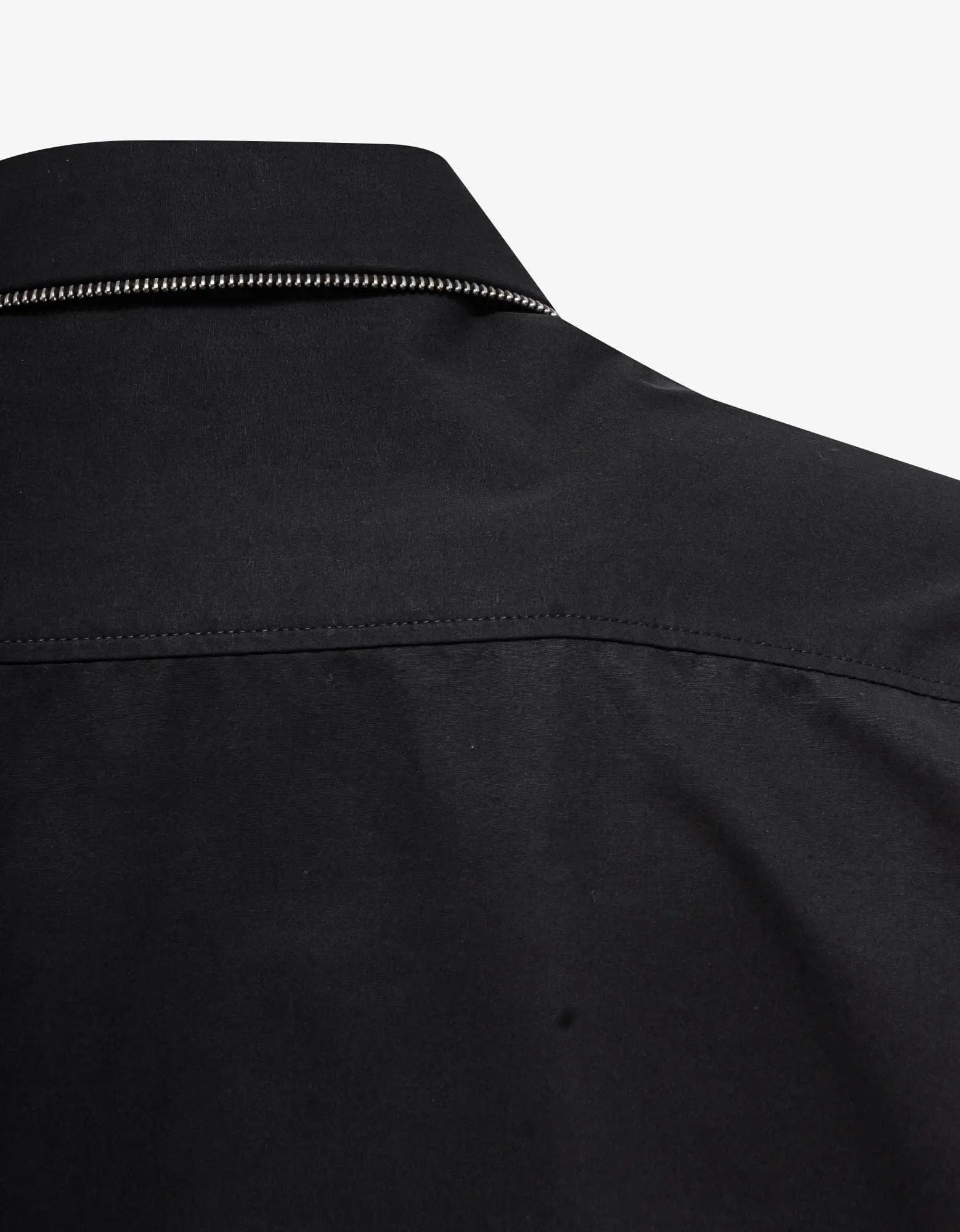 Off-White Black Zip Military Overshirt - 3
