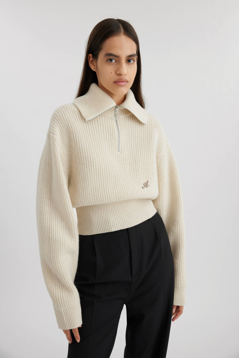 Axel Arigato Desert Half-Zip Sweater outlook