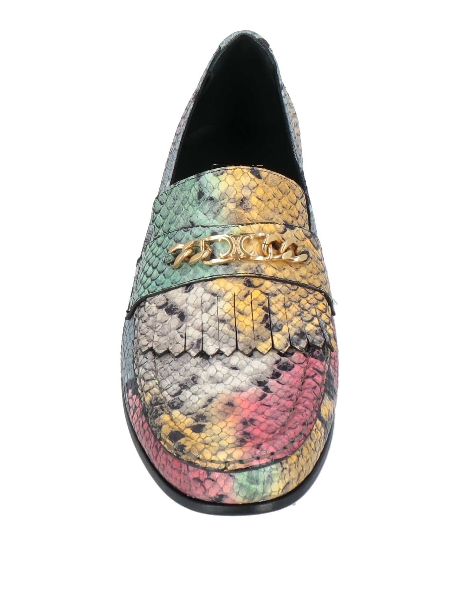 Yellow Men's Loafers - 4