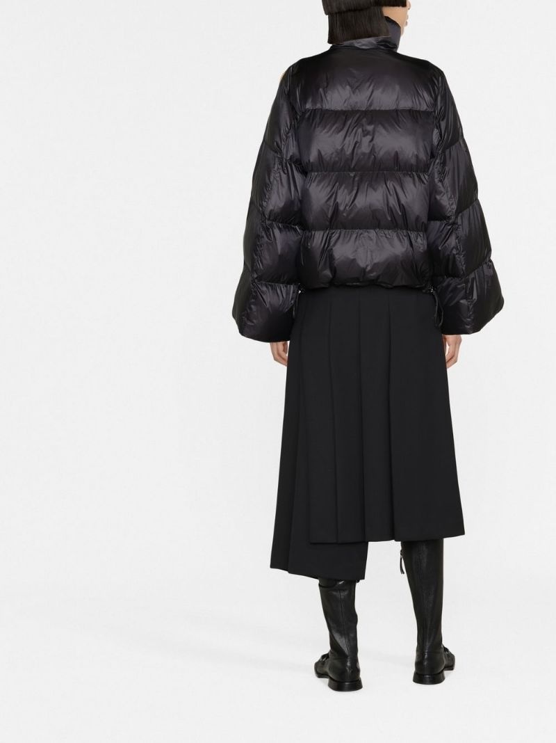 wide-sleeve puffer jacket - 4