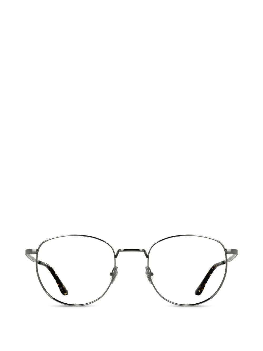 geometric-frame glasses - 1