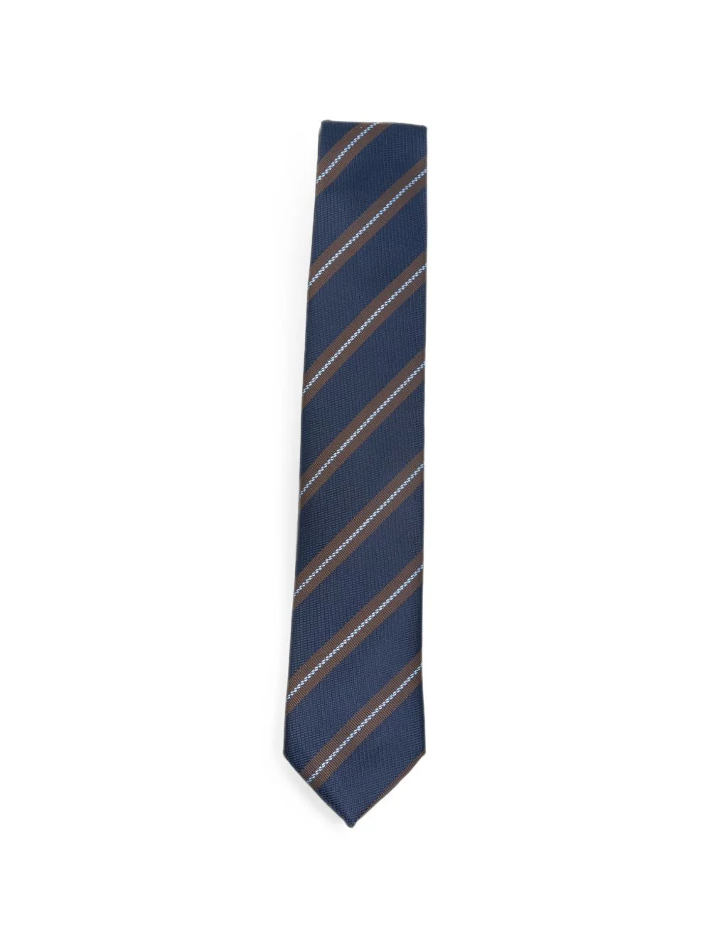 diagonal-stripe tie - 1