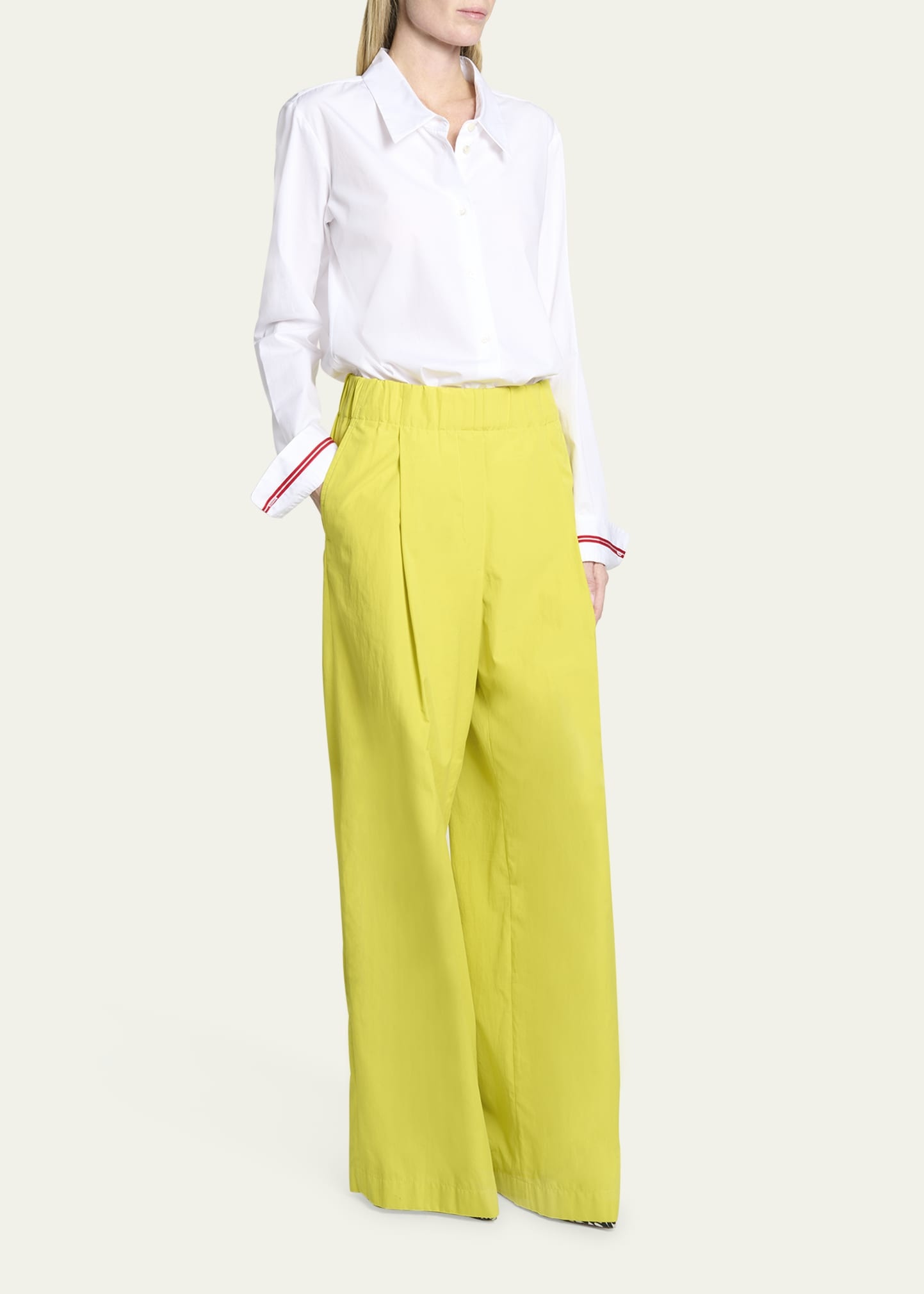 Celina Tape Poplin Shirt - 2
