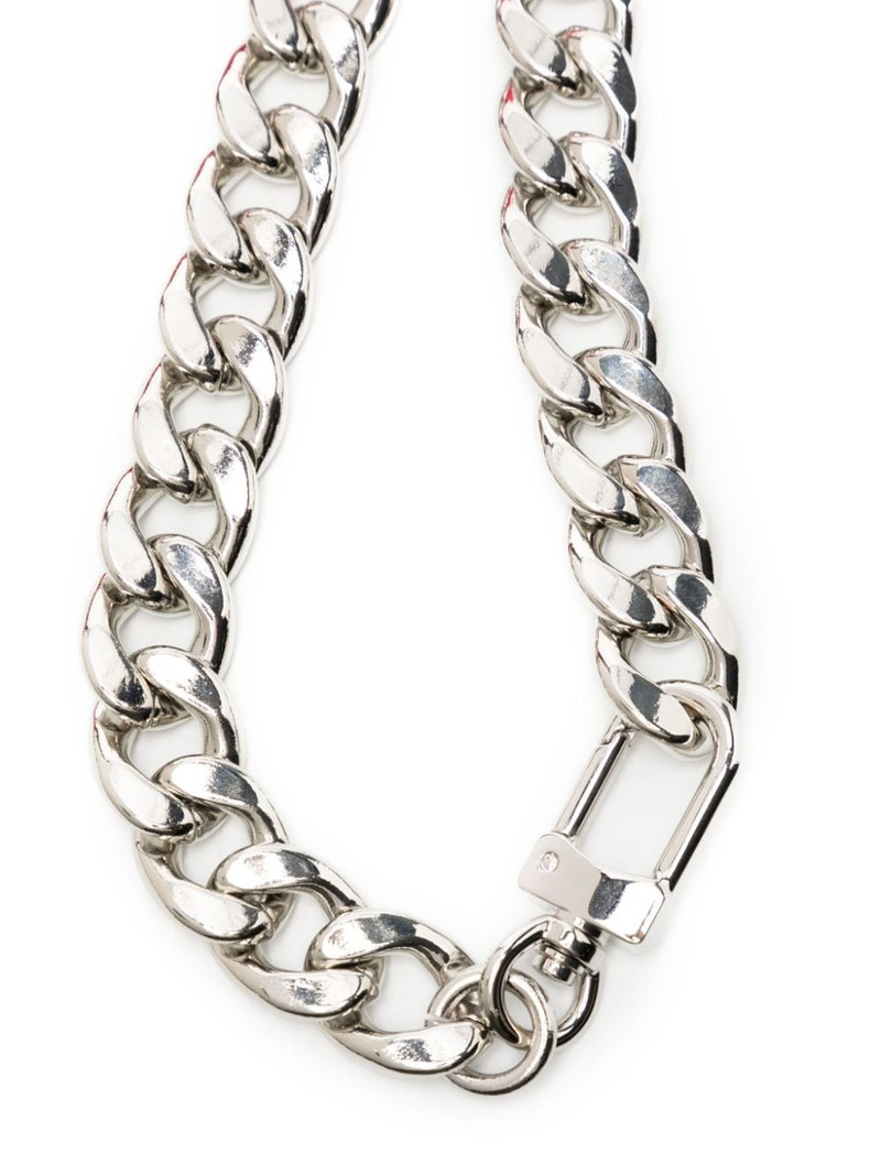 Noir Kei Ninomiya knitted chain vest outlook