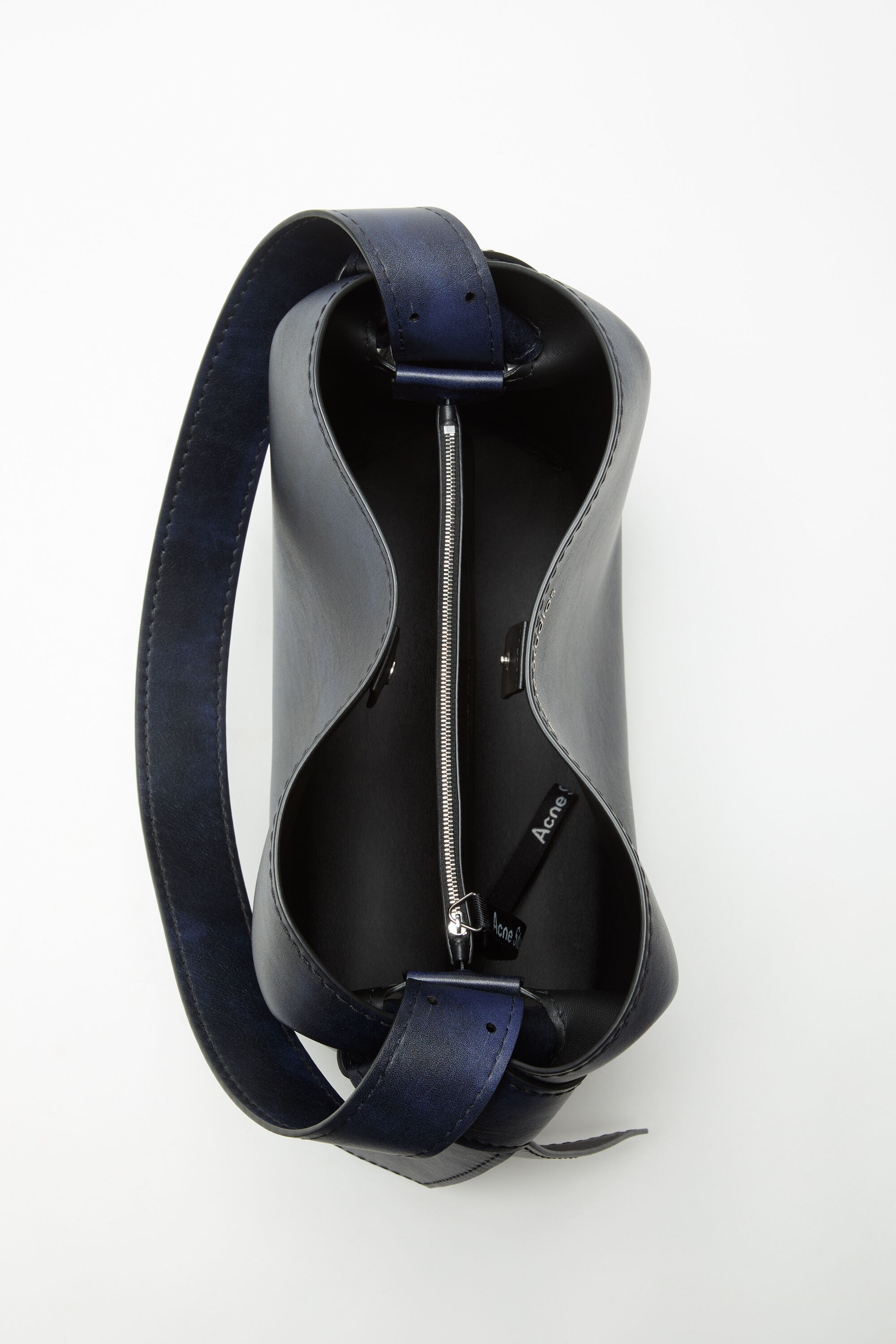 Musubi midi shoulder bag - Navy blue - 2