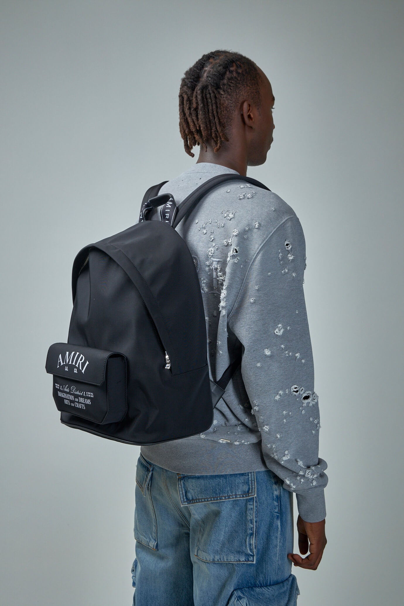 AMIRI Amiri Arts District Backpack | labelsfashion | REVERSIBLE