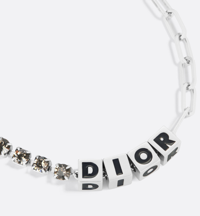 Dior Cube Necklace 4