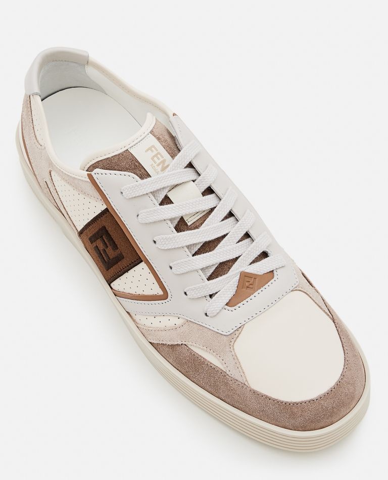 FENDI｜SNEAKERS (Step Leather Low Top Sneakers(7E1631 AQ FENDI｜SNEAKERS (Step Leather Low Top Sneakers(7E1631 AQ