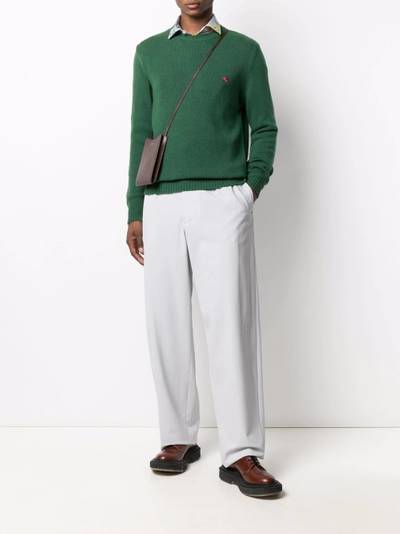 Etro logo-embroidered jumper outlook