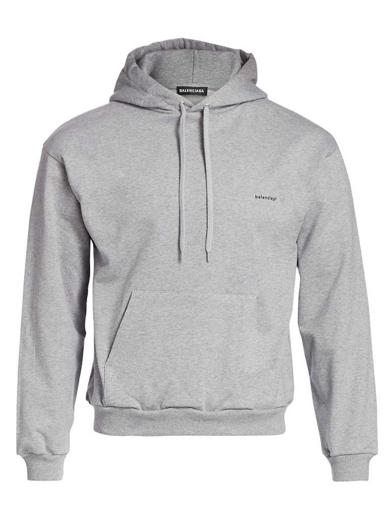 Grey 'Balenciaga®' Hoodie - 1
