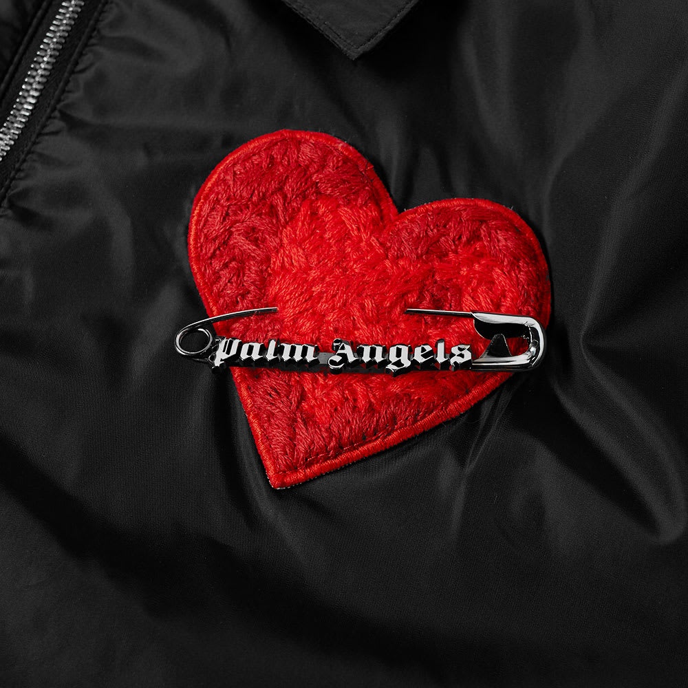 Palm Angels Pin My Heart Coach Jacket - 2