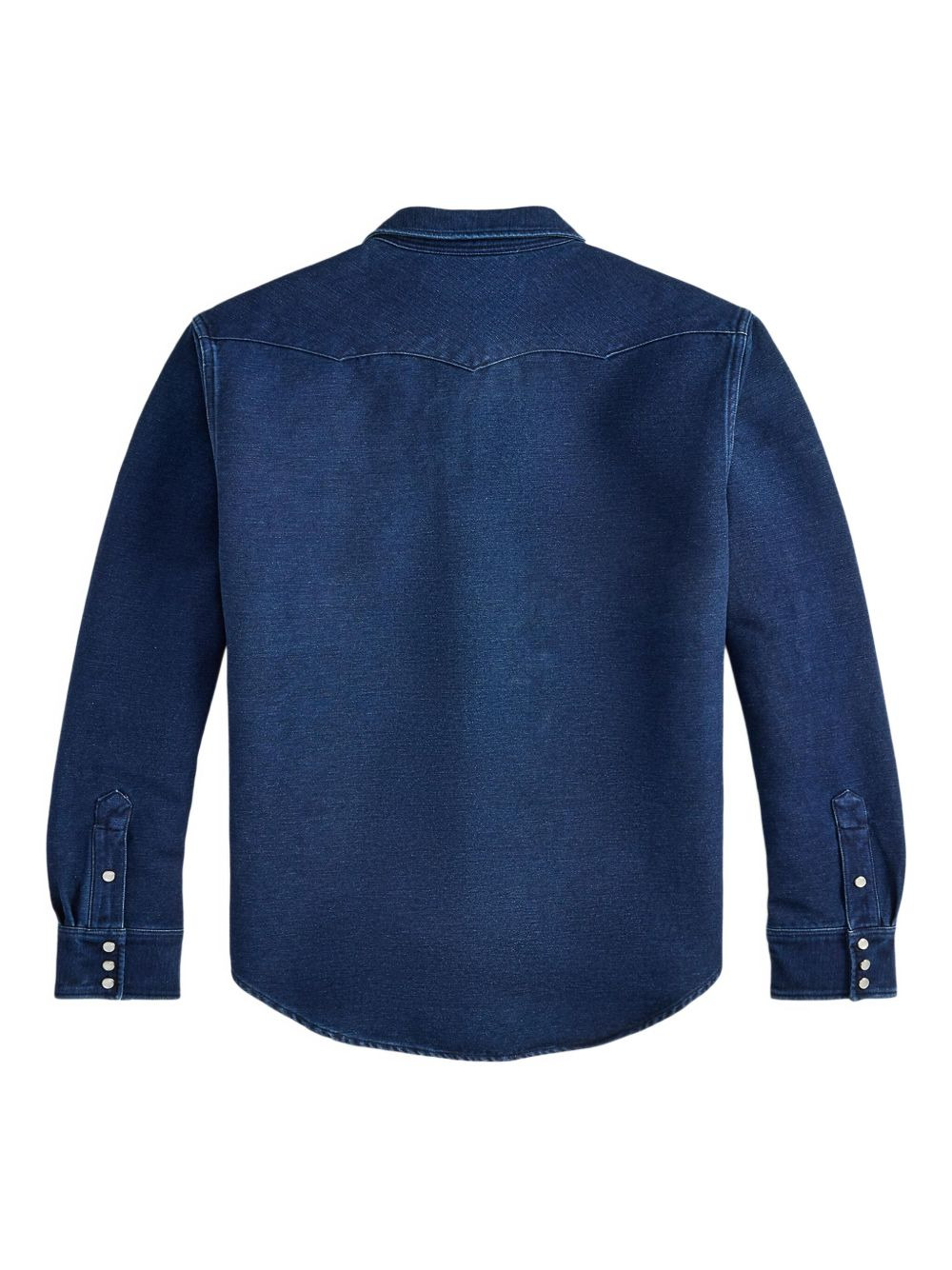 brushed-cotton long-sleeve shirt - 2