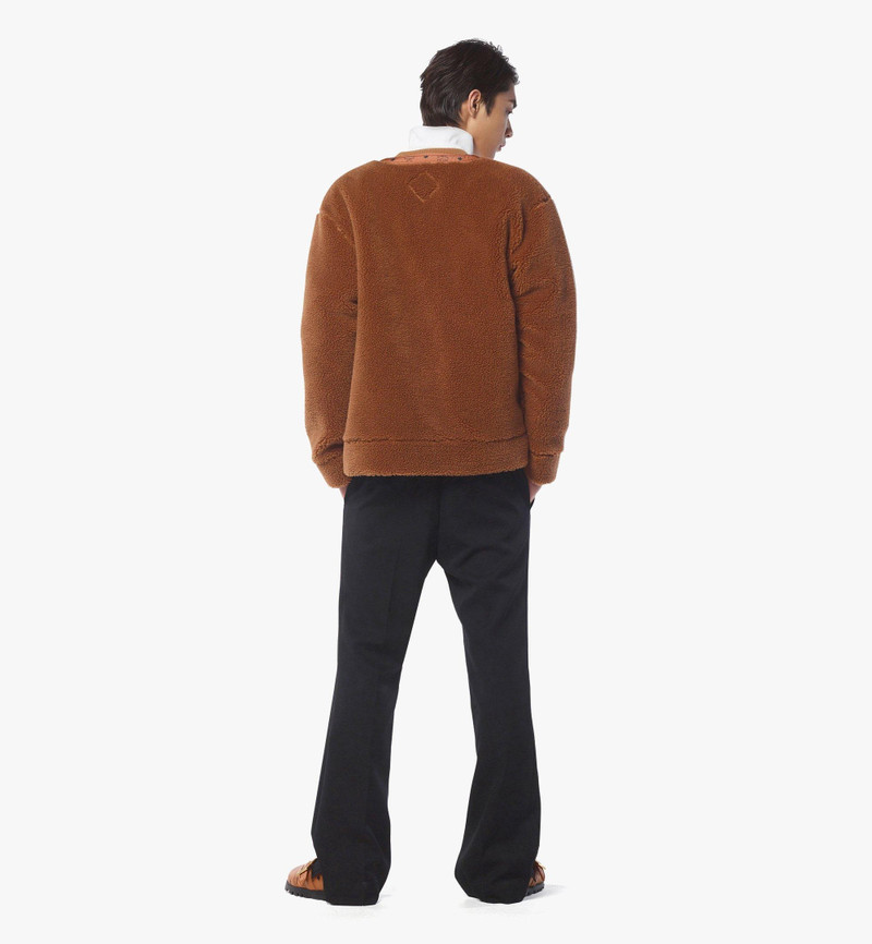 Monogram Pocket Fleece Cardigan 4