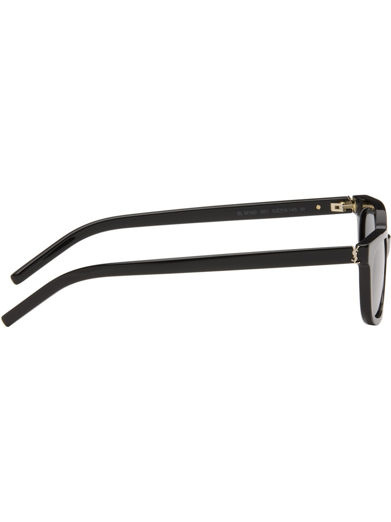 SAINT LAURENT Black SL M160 Sunglasses outlook