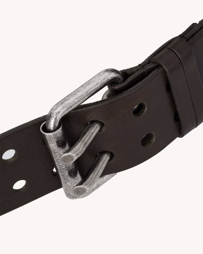 MOTORCYCLE BELT IN LEATHER 4