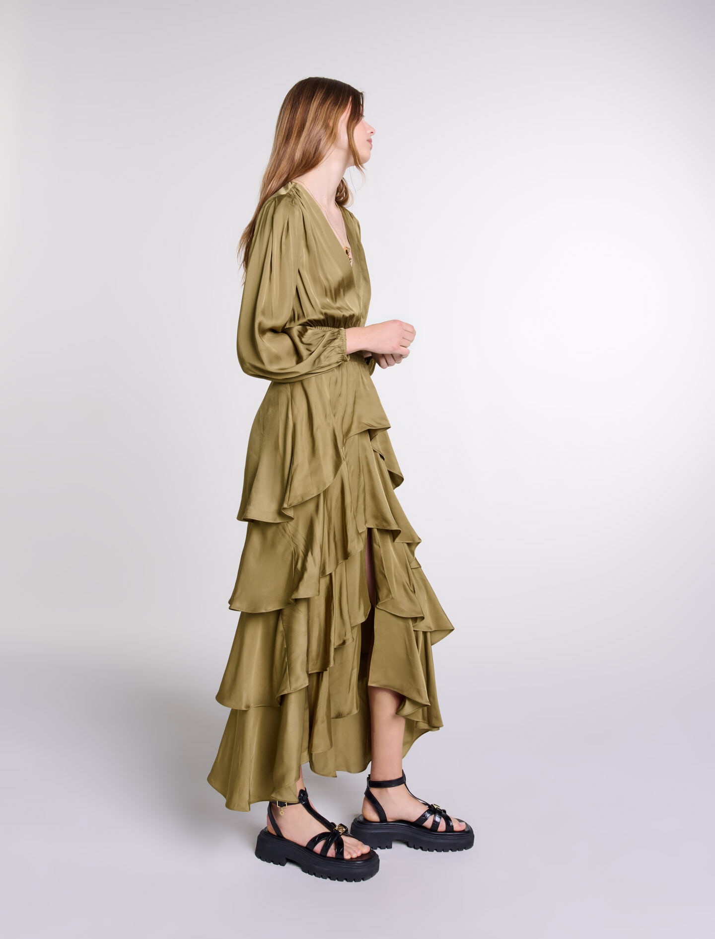 Tiered maxi dress - 3