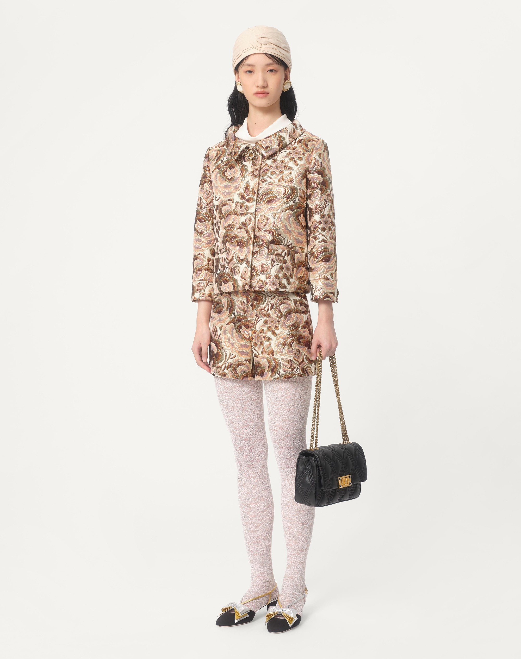 APRES L'HIVER MATELASSE' ROSE LUREX JACKET - 2