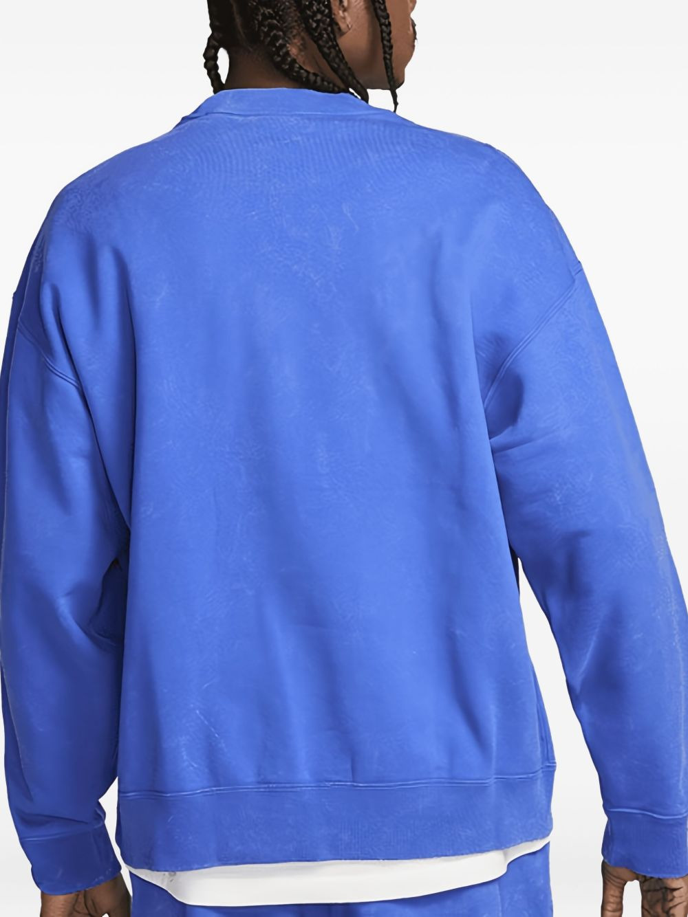 acid-wash crew-neck sweatshirt - 3