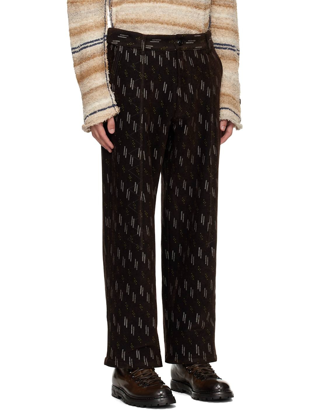 Brown Jacklight Trousers - 4