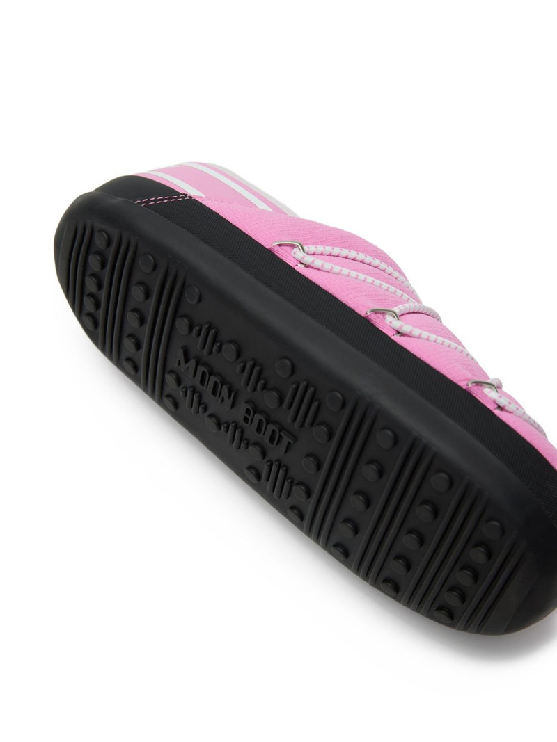 slip-on lace-up slippers 4