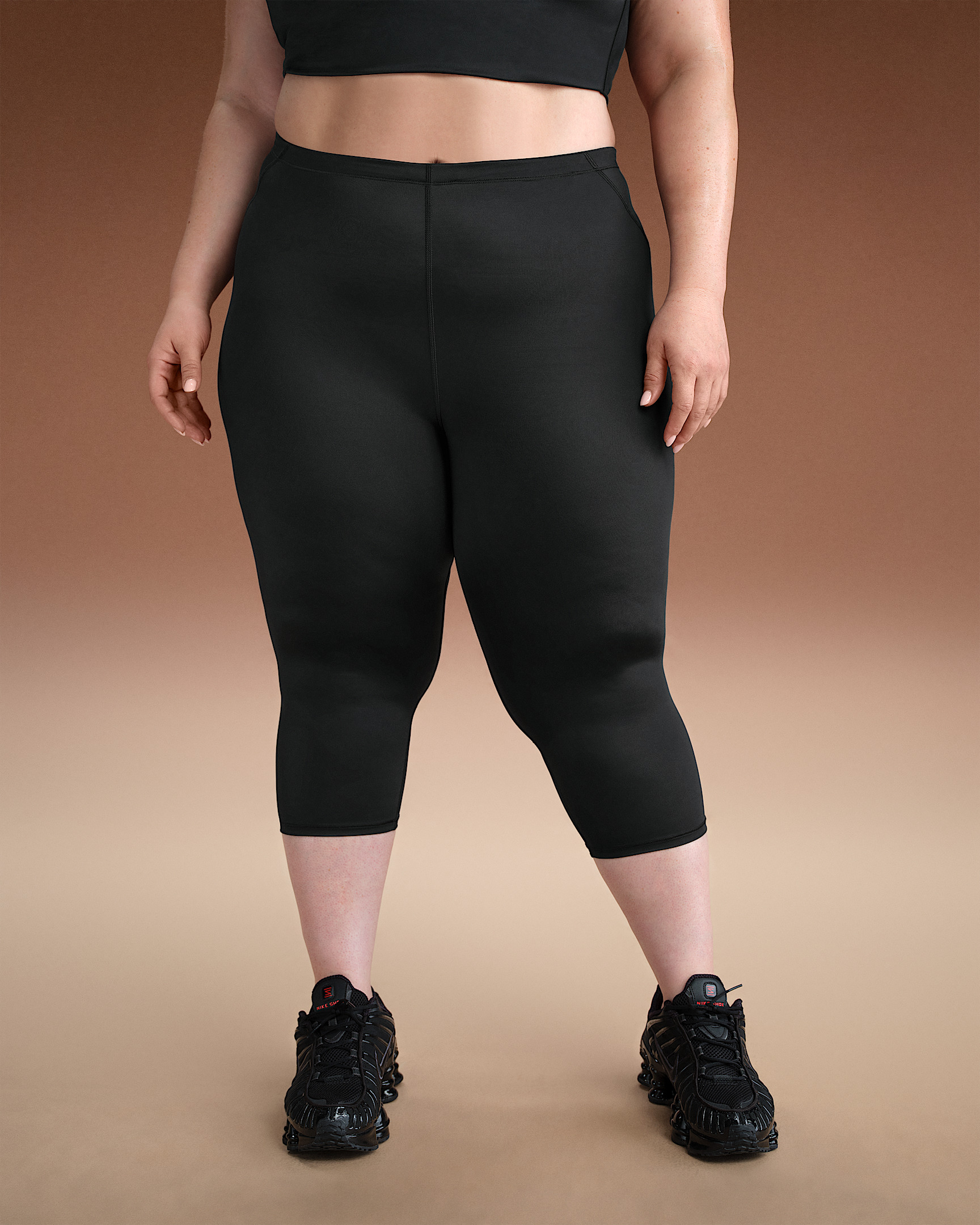 NikeSKIMS Shine Women's High-Waisted 17" Leggings with Drawcord - 7