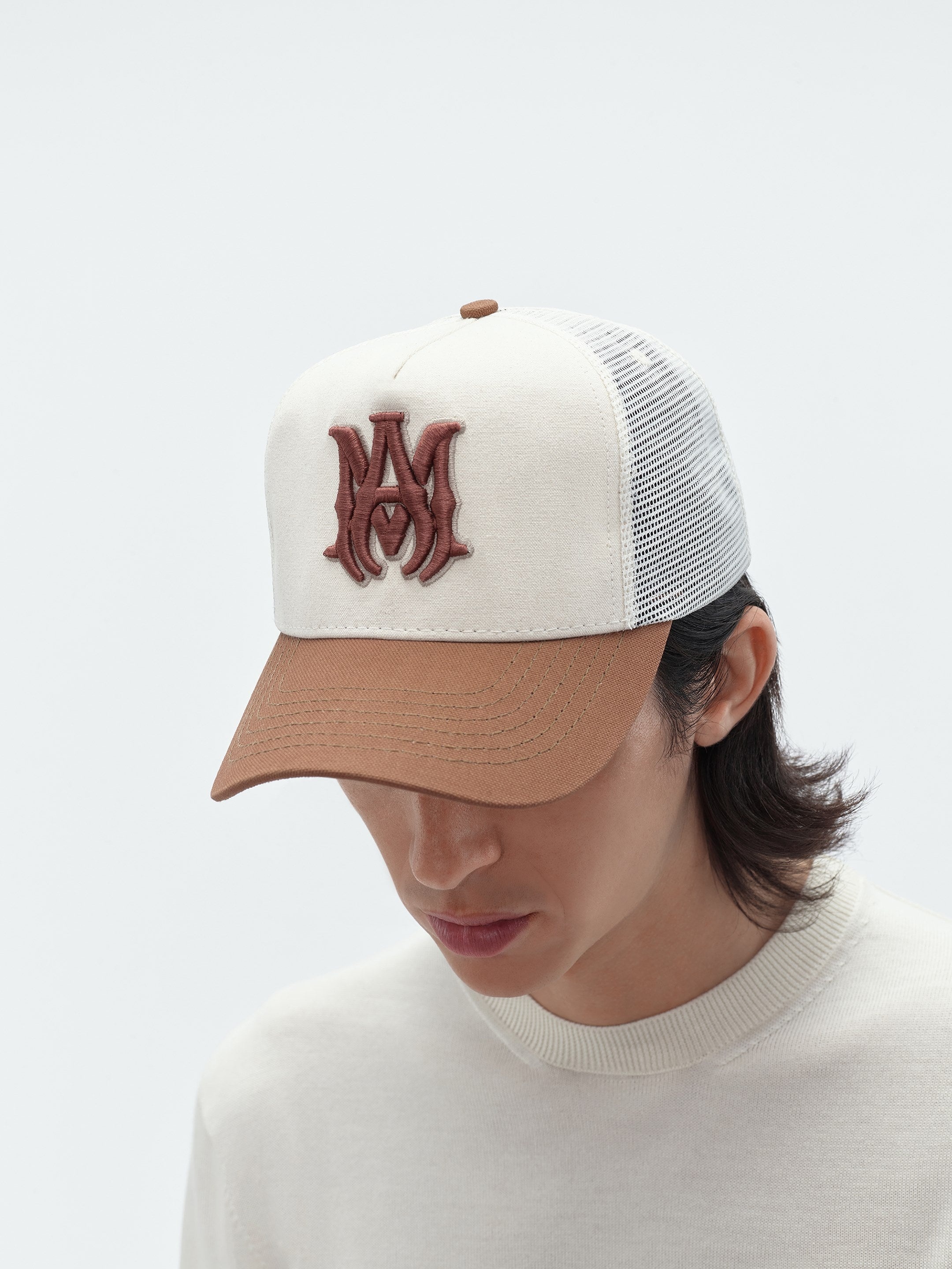 TWO TONE MA TRUCKER HAT - 5