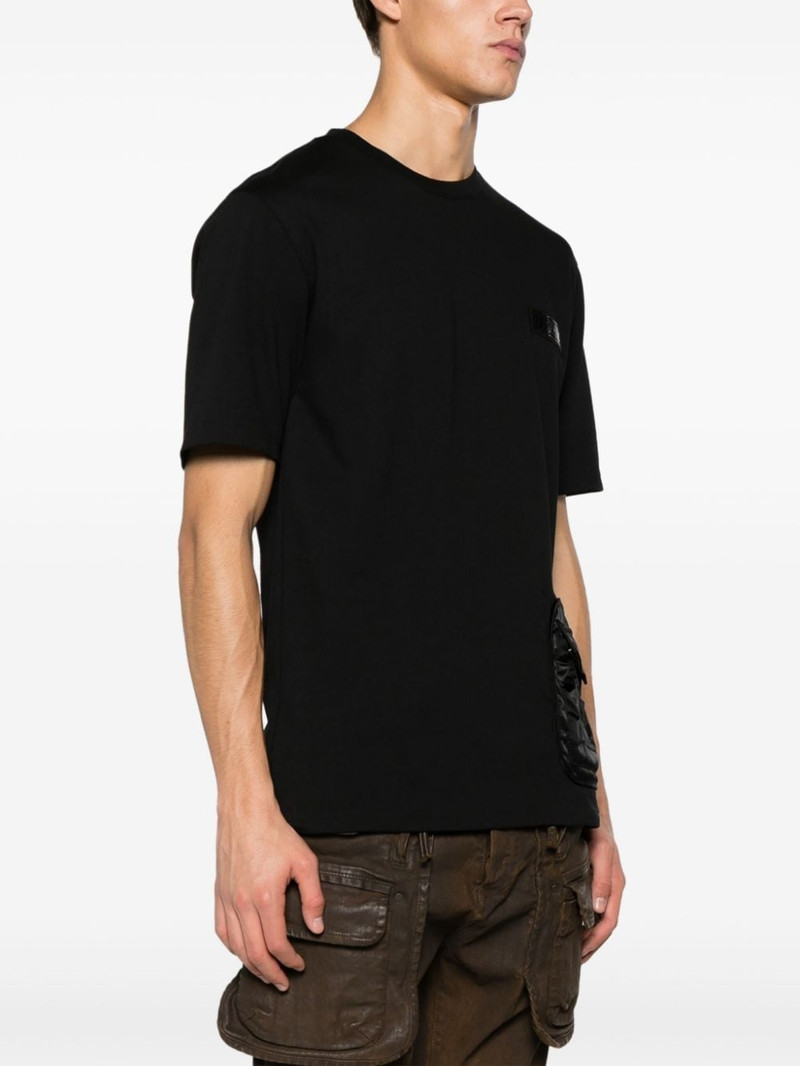 logo-appliquÃ© cotton T-shirt 3