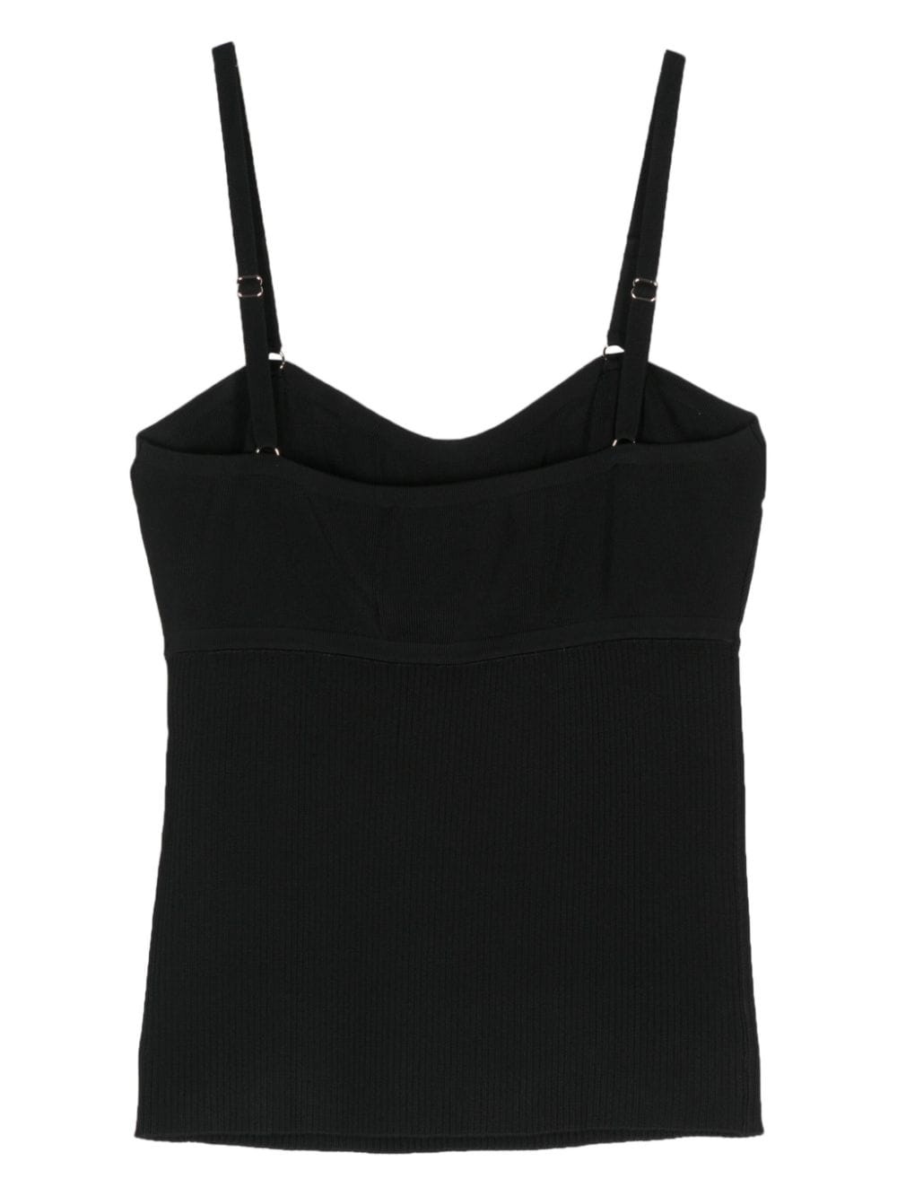 Alight panelled ribbed tank top - 2