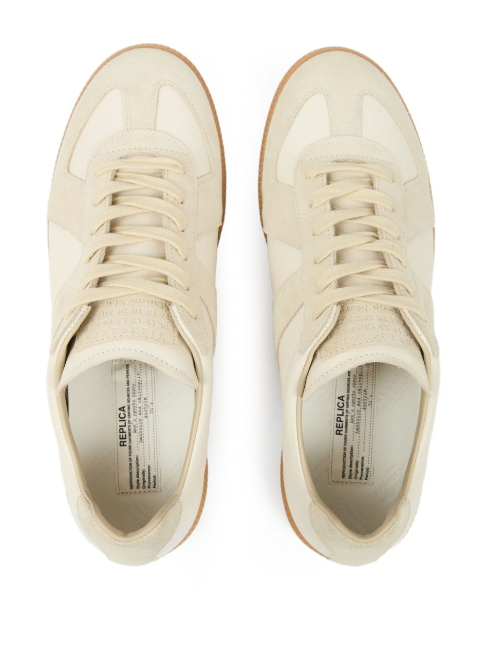 Replica panelled low-top sneakers - 4