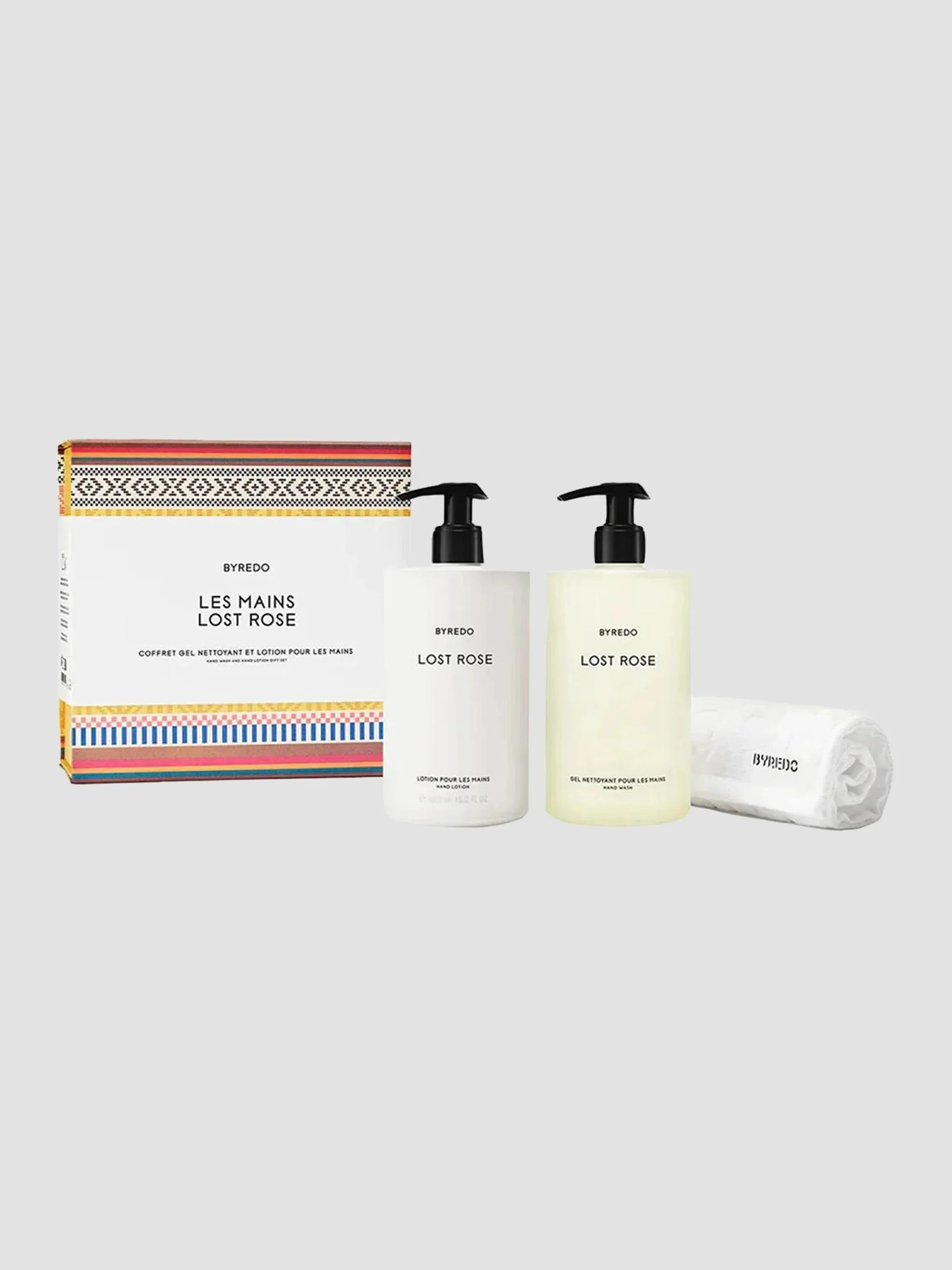 Les Mains Lost Rose 3-Piece Hand Wash & Hand Lotion Set - 1