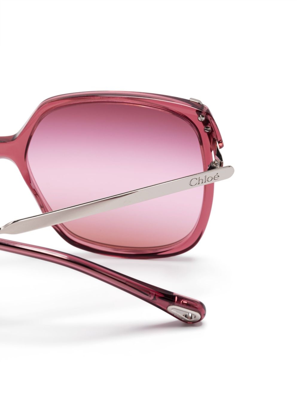 oversize-frame sunglasses - 3