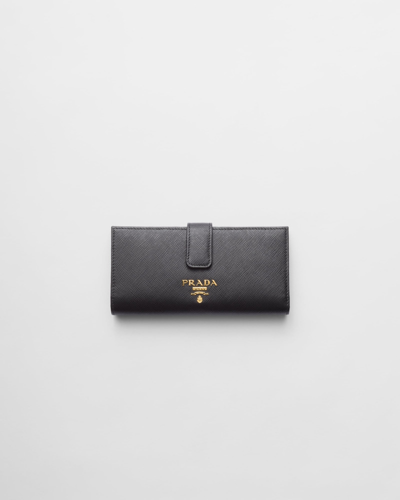 Large Saffiano leather wallet 1