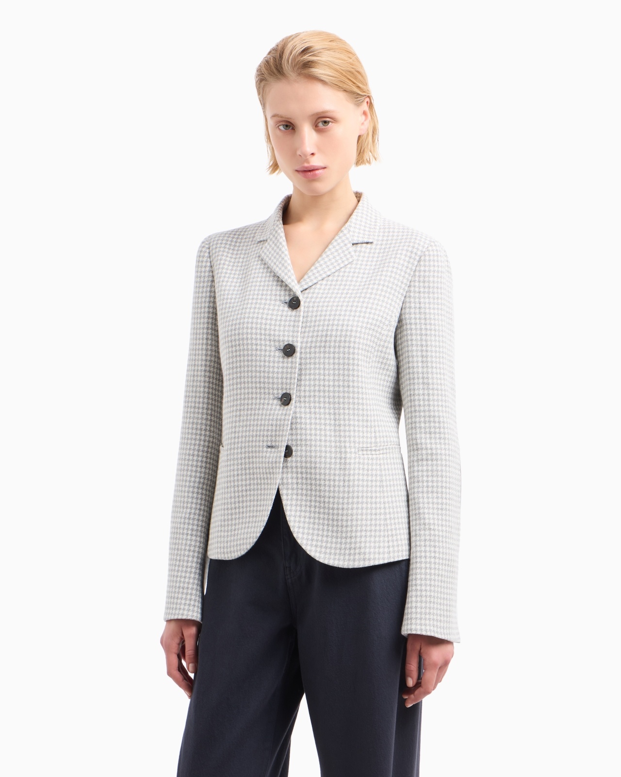 ICON JACKET IN HOUNDSTOOTH JACQUARD - 4