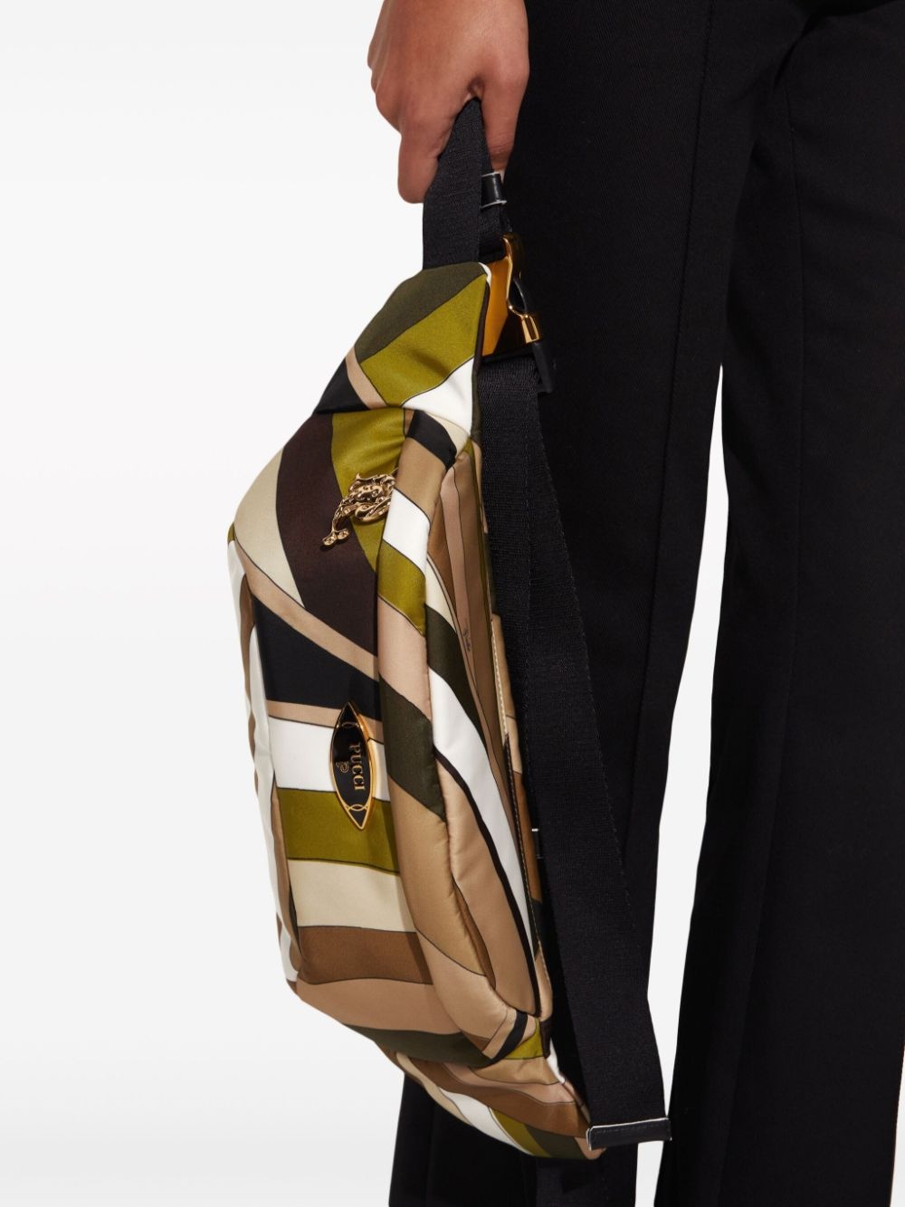 Yummy Iride-print belt bag - 2