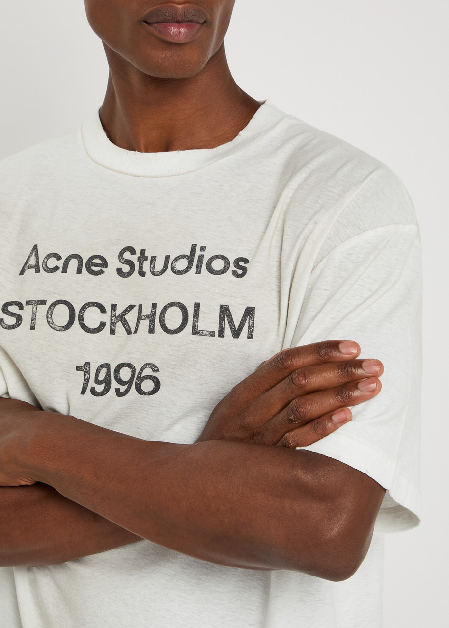 Acne Studios Logo Cotton-blend T-shirt - 5