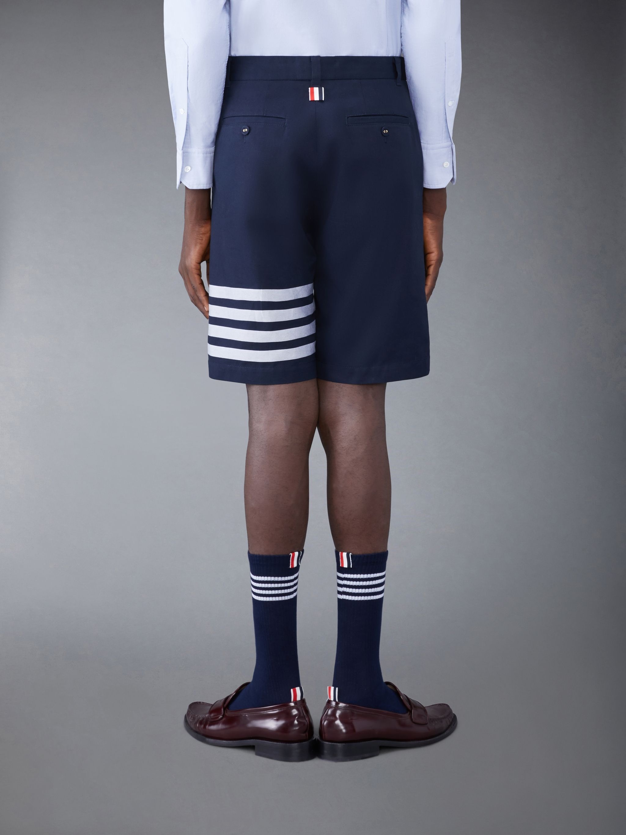 Cotton 4-Bar Pocket Short - 3